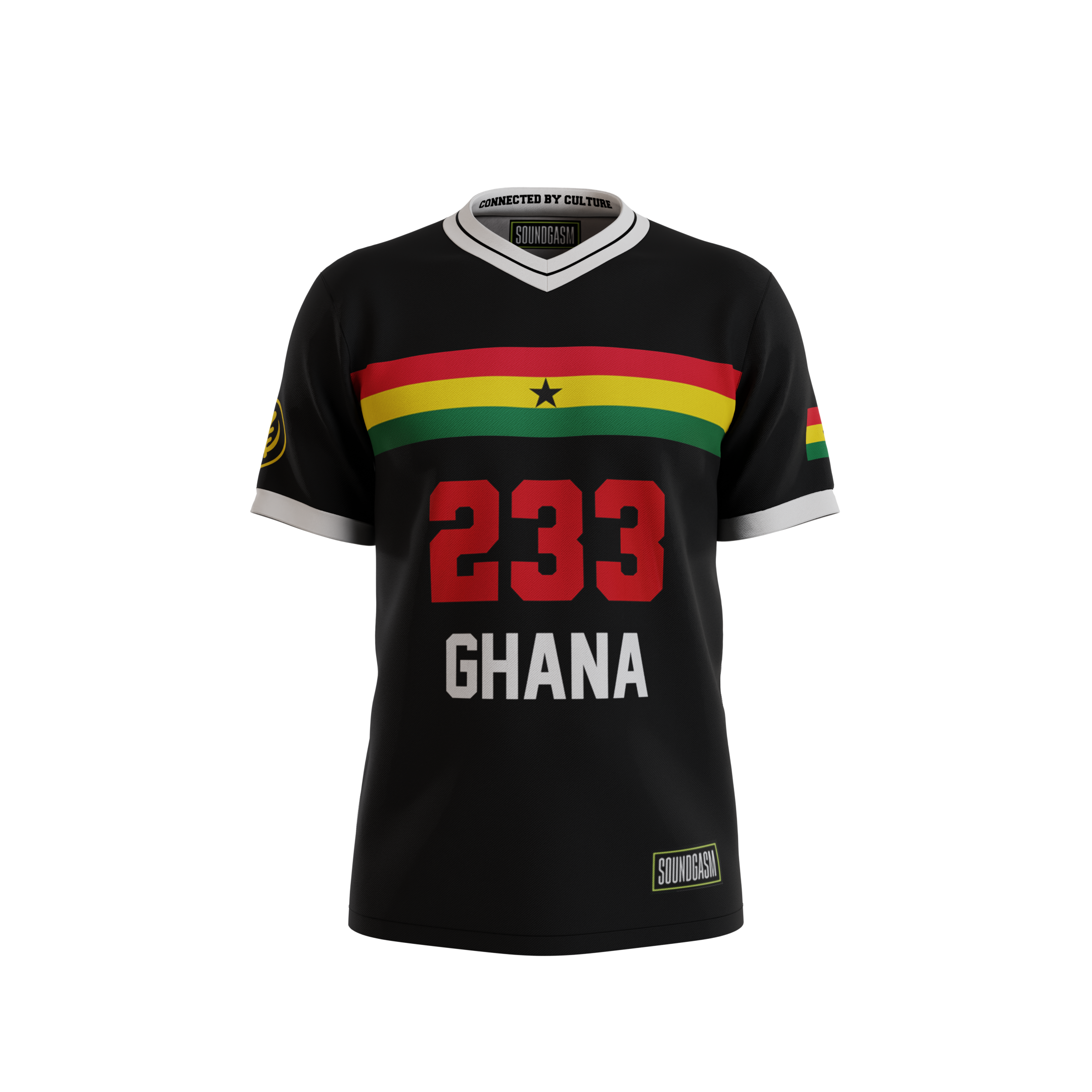 Ghana “233” Soundgasm Jersey