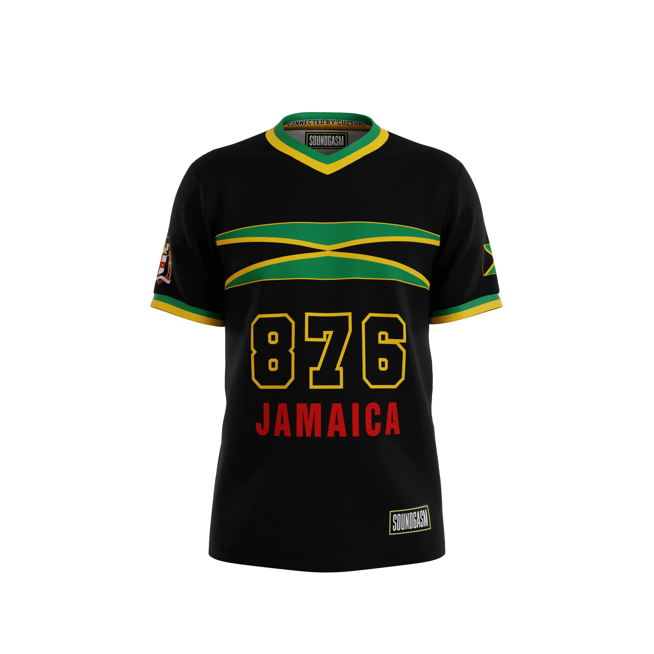 Jamaica "876" Jersey Collage