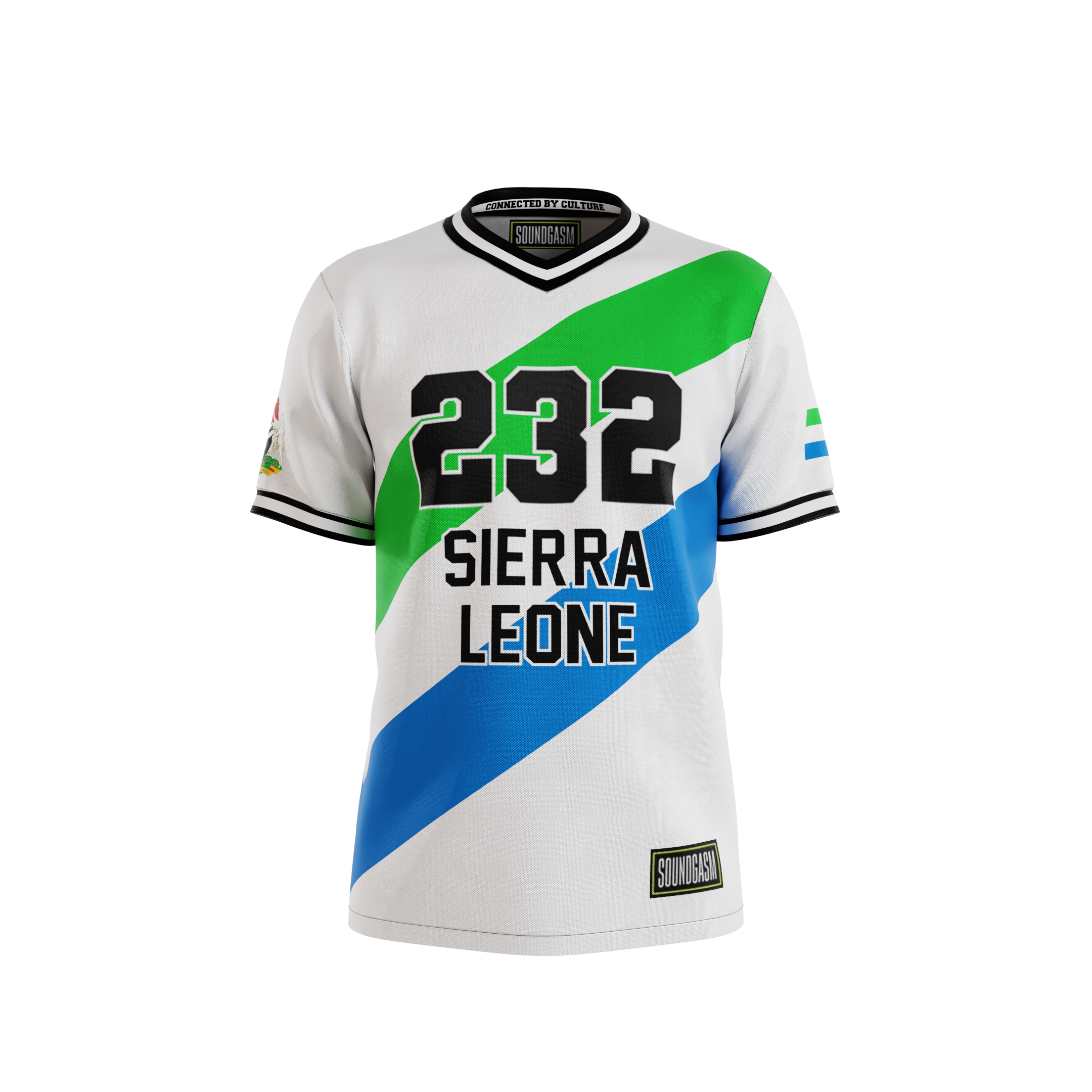 Sierra Leone “232” Jersey Soundgasm